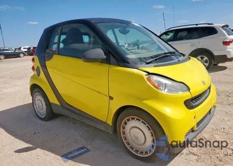 2010 Smart Fortwo Pure z USA, uszkodzony, nr VIN WMEEJ3BA9AK365925